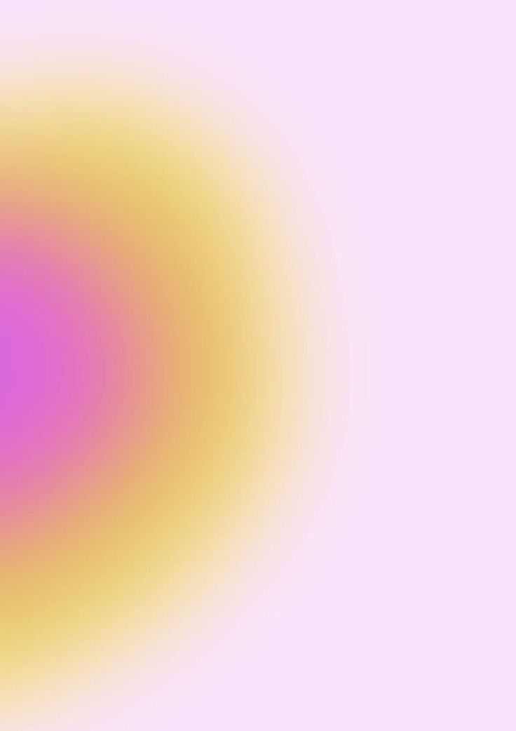 an orange and pink circular pattern on a light purple background with white space in the center