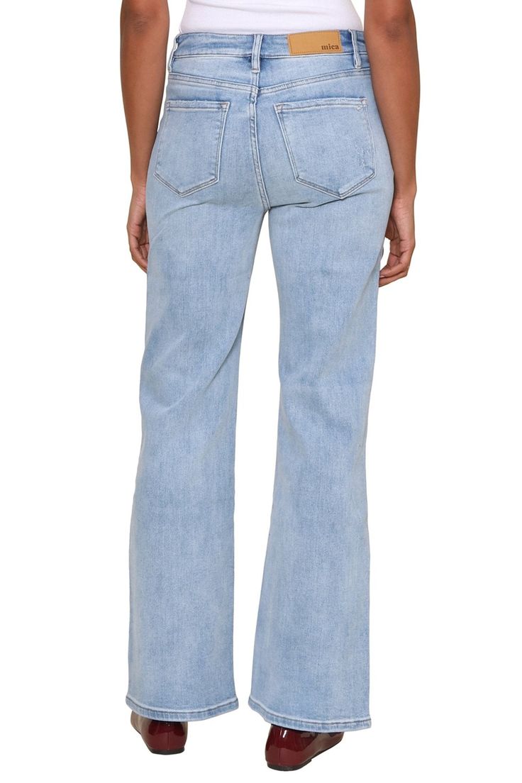 Elevate your style with the High Rise Wide Leg jeans. The ultra-flattering high-rise waist and wide leg silhouette create a refined look. Upgrade your wardrobe with these elevated bottoms and make a statement wherever you go. High Rise Wide Leg Jeans, Jumpsuit Jacket, Dress Romper, Hat Hairstyles, Wide Leg Jeans, Short Sets, Summer Looks, Jacket Tops, Sweater Top