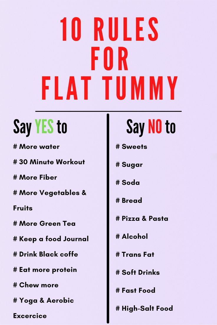 Follow these 10 easy rules to get a flat tummy very quickly and effectively. Flat Tummy Foods, Flat Tummy Tips, Flat Tummy Workout, Better Diet, Flatter Tummy, Flatter Stomach, Tummy Workout, Belly Fat Diet, Flat Tummy