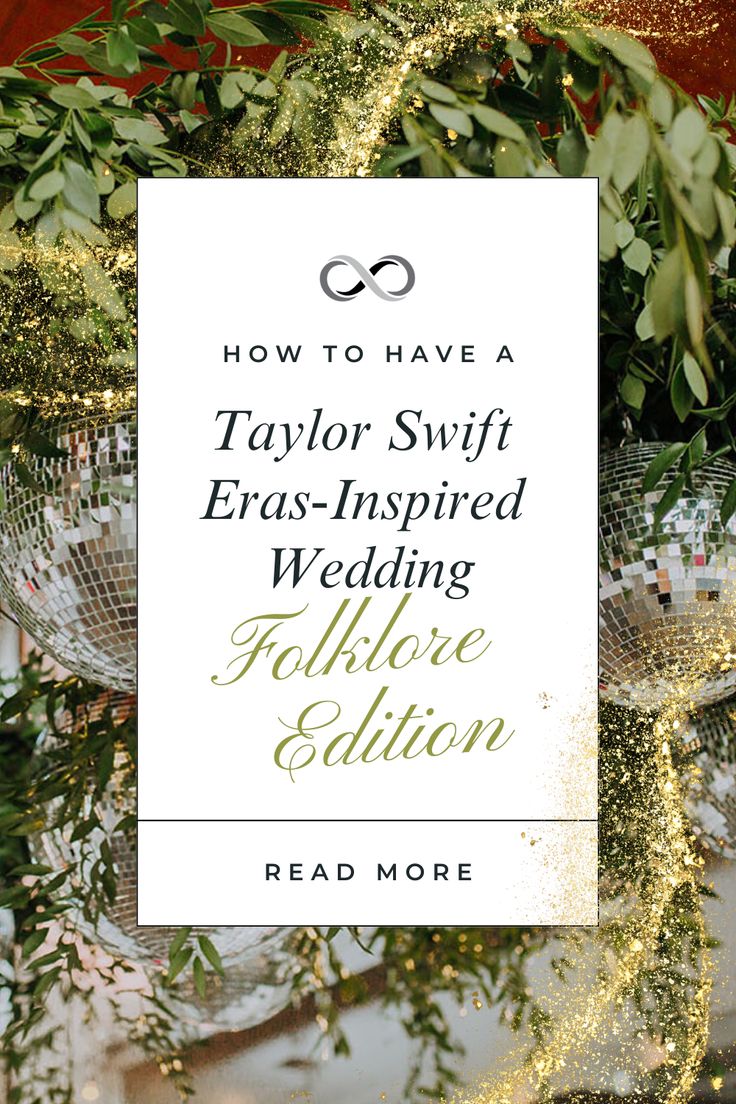 How to Have a Taylor Swift Eras-Inspired Wedding Folklore Edition Folklore Wedding Theme, Folklore Themed Wedding, Taylor Swift Inspired Wedding Invitation, Taylor Swift Wedding Signage, Folklore Aesthetic Wedding, Taylor Swift Quotes For Wedding, Taylor Swift Wedding Inspiration, Taylor Swift Wedding Vows, Taylor Swift Shower Ideas