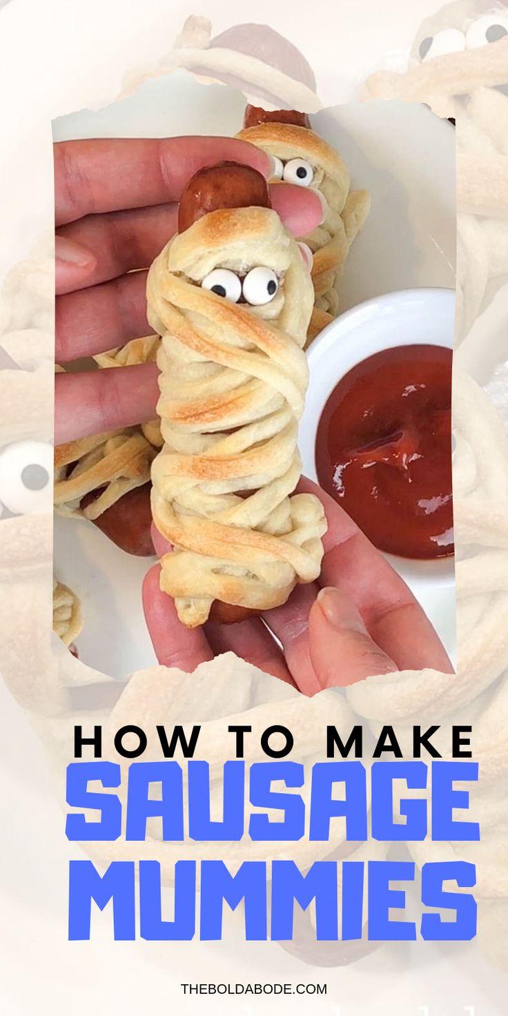 how to make sausage mummies