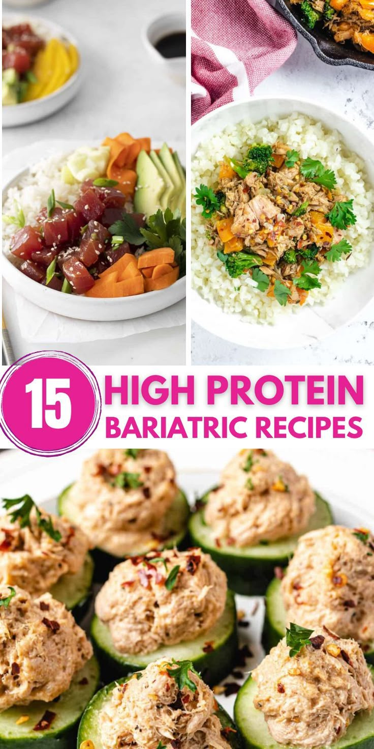 the top ten high protein baratric recipes