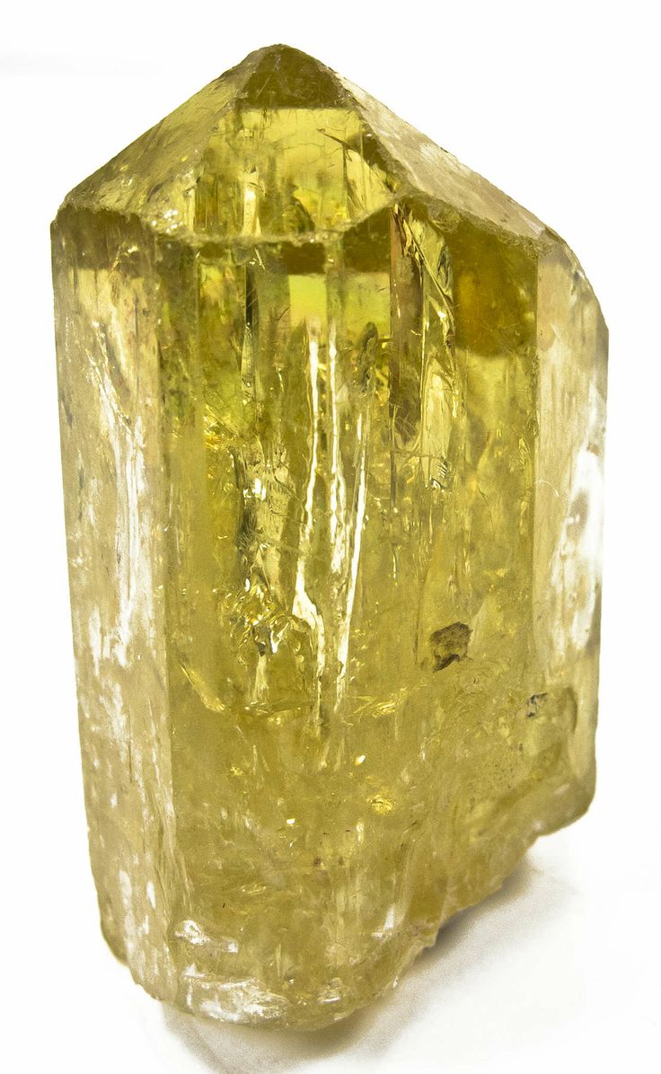 Apatite - $ 450  Cerro de Mercado, Durango, Mexico  miniature, 4.5 x 2.8 x 2.3 cm Yellow Apatite, Shiny Rocks, Durango Mexico, Rocks Crystals, Merry Happy, Yellow Stone, Minerals And Gemstones, Rocks And Gems, Gems And Minerals