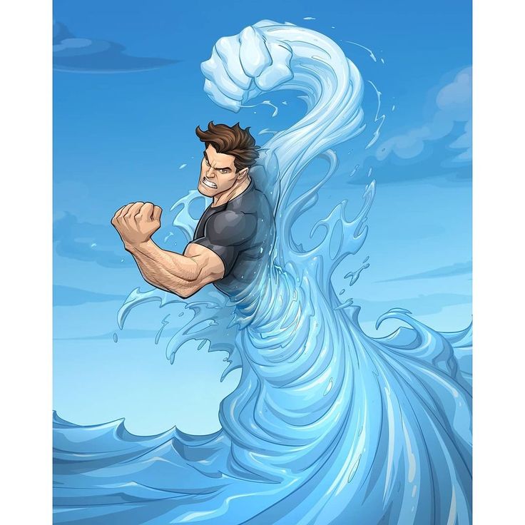 a man riding a wave on top of a surfboard in the ocean with his arms out