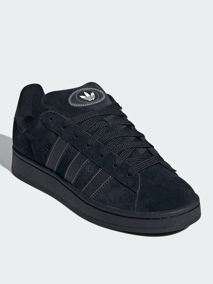 Adidas originals campus 00s shoes step into everyday life in comfort and style with these adidas shoes. A fresh take on Adidas Shoes Campus, Black Chunky Shoes, Adidas Shoes Black, Outfit Drip, Nike Shoes Black, Campus 00s Shoes, 00s Shoes, Outfit Campus, Black Adidas Shoes