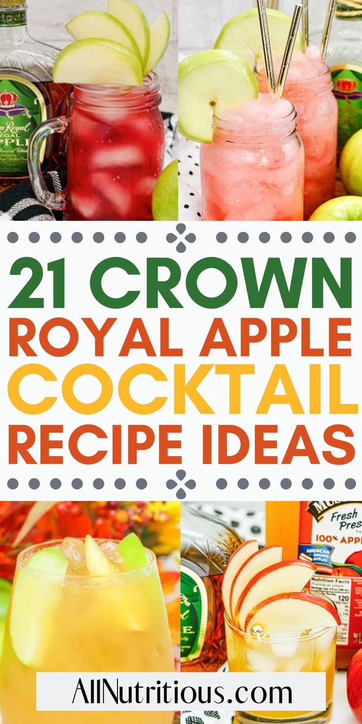 the 21 crown royal apple cocktail recipe ideas