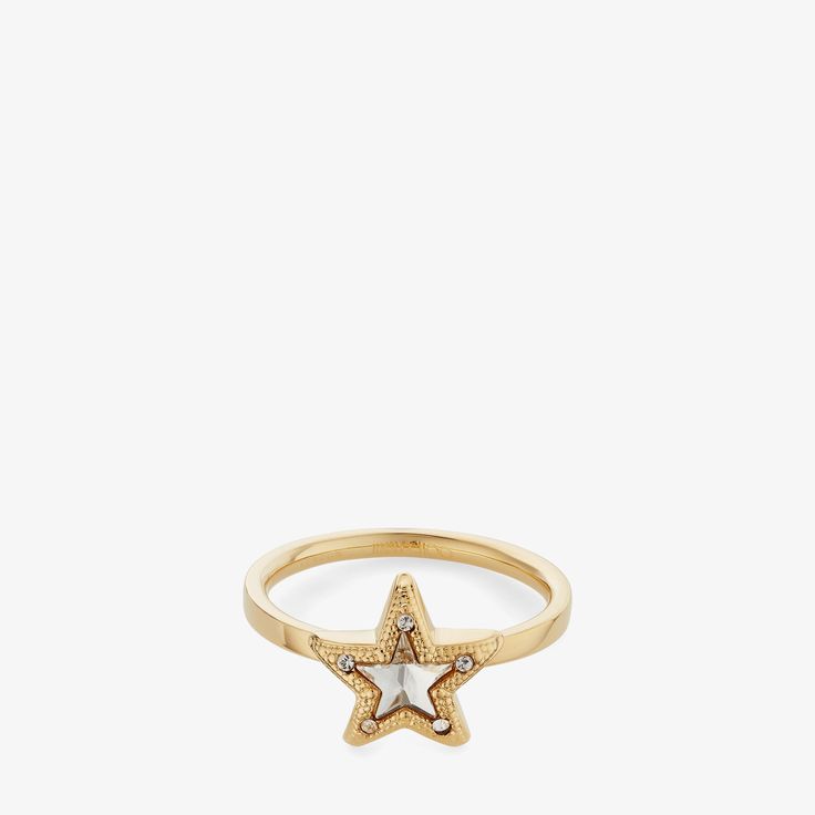 Elegant and timeless, the JC Star ring is a true example of Jimmy Choo glamour. Italian-crafted in gold-finish metal, the ring connects to a star that is embellished with sparkling Swarovski crystals. Slip on and cue compliments. Star Accessories, Designers Jewelry Collection, Preppy Jewelry, Metal Star, Designer Rings, Metal Stars, Stacked Jewelry, Jewelry Lookbook, Star Ring