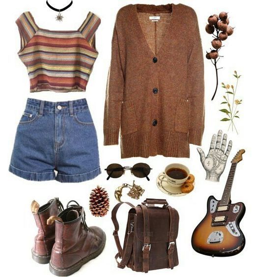 Artsy Vintage Outfits, Beverly Marsh, B Fashion, Punk Outfits, Character Outfits, Polyvore Outfits, Aesthetic Outfits, Cute Fashion, Autumn Winter Fashion