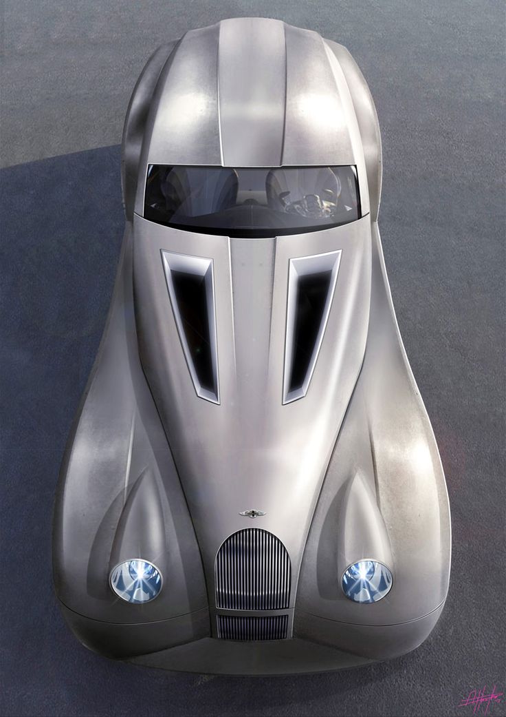 an artistic rendering of a futuristic looking car