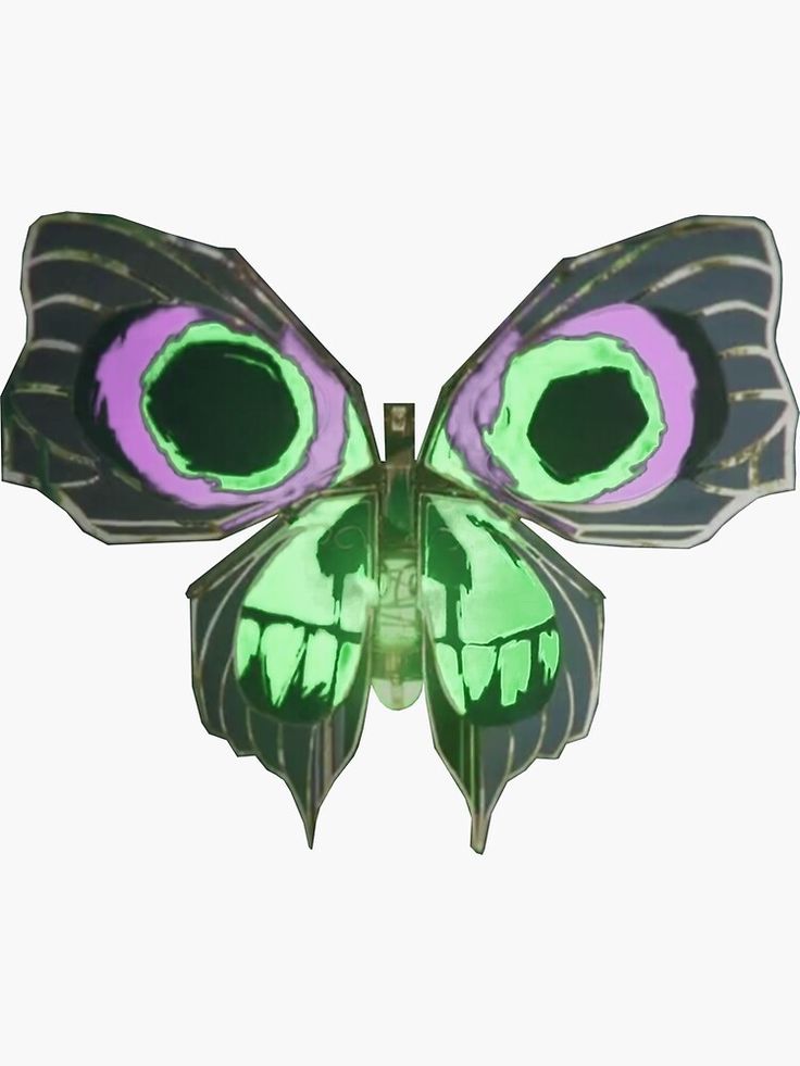 a close up of a butterfly with green and purple wings