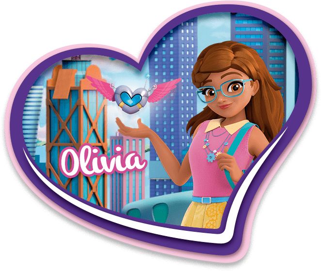 a heart shaped sticker with a girl holding a bird in her hand and the word,