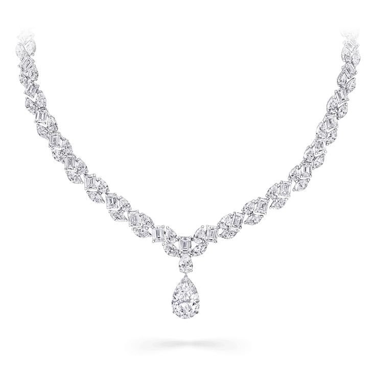 Diamond & Gemstone Necklaces | Fine Jewellery | Graff Graff Jewelry, Fotografi Digital, Gemstone Pendant Necklace, Necklace Diamond, Classic Necklace, Classy Jewelry, Expensive Jewelry, Pear Shaped Diamond, Diamond Drops