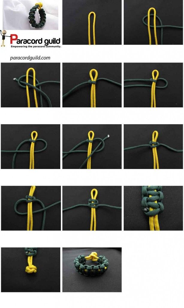 instructions for how to tie a paracorine knot with rope ends and end caps