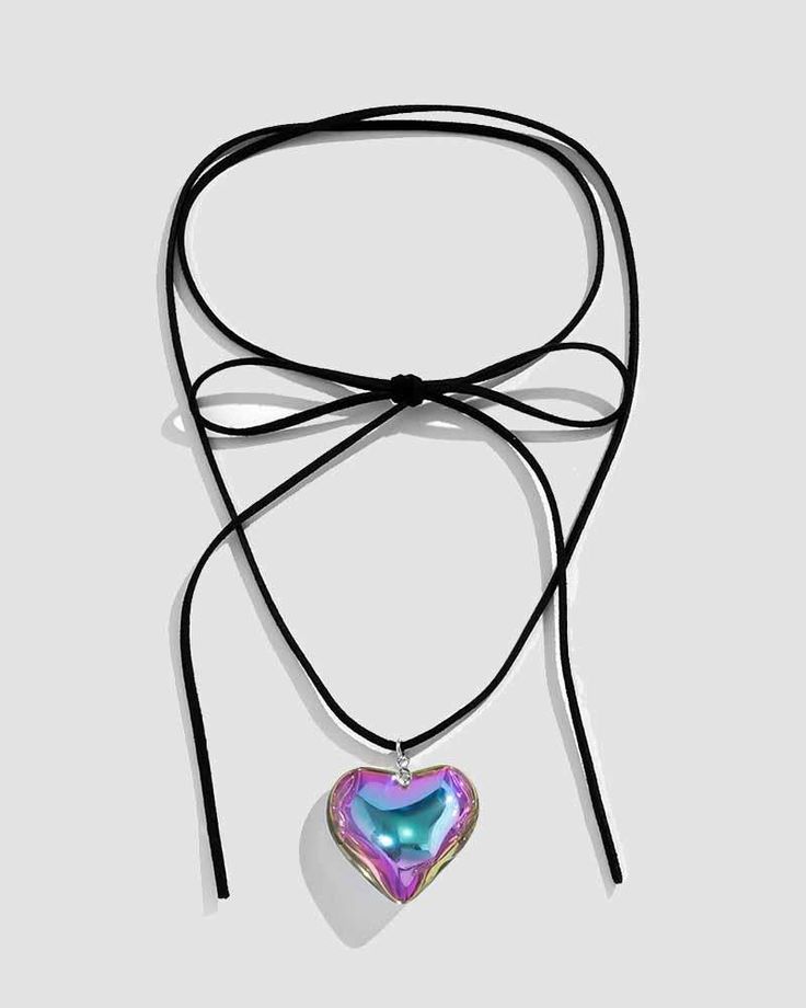 Details: Necklace with heart-shape design Adjustable Heart Necklace For Parties, Adjustable Trendy Heart Necklace For Party, Trendy Adjustable Heart Necklace For Party, Metal Heart Charm Choker Necklace, Heart Cut Charm Jewelry For Party, Party Heart Choker Necklace With Clavicle Chain, Party Jewelry With Heart Cut Charm, Heart Cut Jewelry With Heart Charm For Party, Open Heart Necklace For Valentine's Day Party