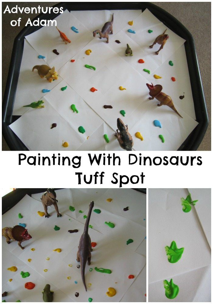 dinosaur crafts for kids to paint with dinosaurs tuff spot