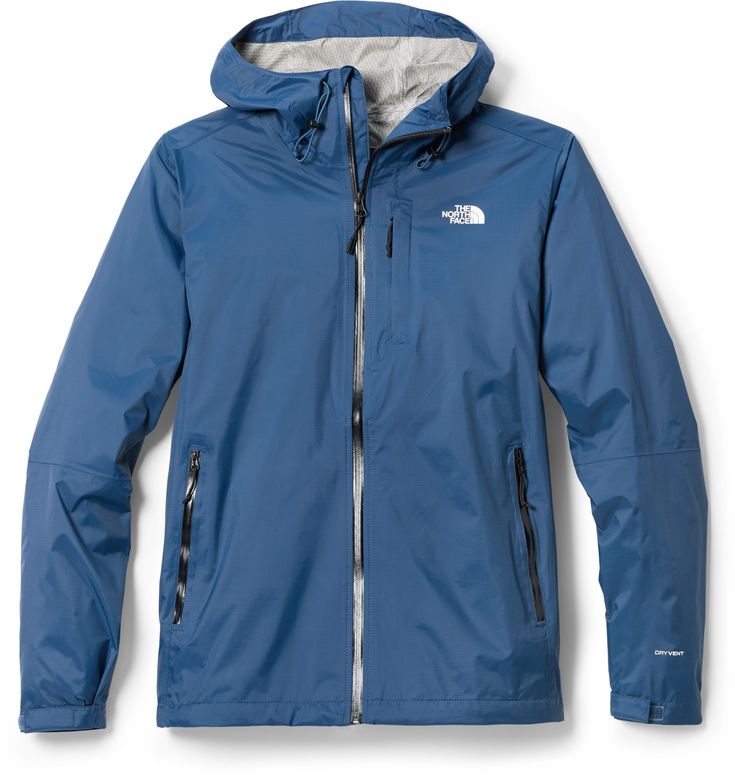 Made with 100% recycled fabrics and a packable design that makes it easy to toss in your pack  the men's The North Face Alta Vista jacket will be your go-to hiking shell when rain is in the forecast. Blue Functional Waterproof Windbreaker, Functional Blue Waterproof Windbreaker, Waterproof Blue Outerwear For Outdoor Work, Blue Functional Outerwear For Outdoor Work, Functional Blue Outerwear For Outdoor Work, Blue Waterproof Windbreaker For Travel, Blue Nylon Outdoor Raincoat, Blue Waterproof Raincoat For Outdoor Activities, Blue Nylon Raincoat For Outdoor