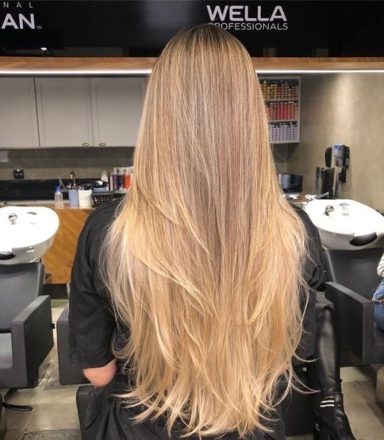 Haircuts For Long Hair Straight, V Cut Hair, Blonde Layered Hair, V Hair, Straight Layered Hair, Summer Blonde Hair, Haircuts For Long Hair With Layers, Hair Inspiration Long, Straight Blonde Hair