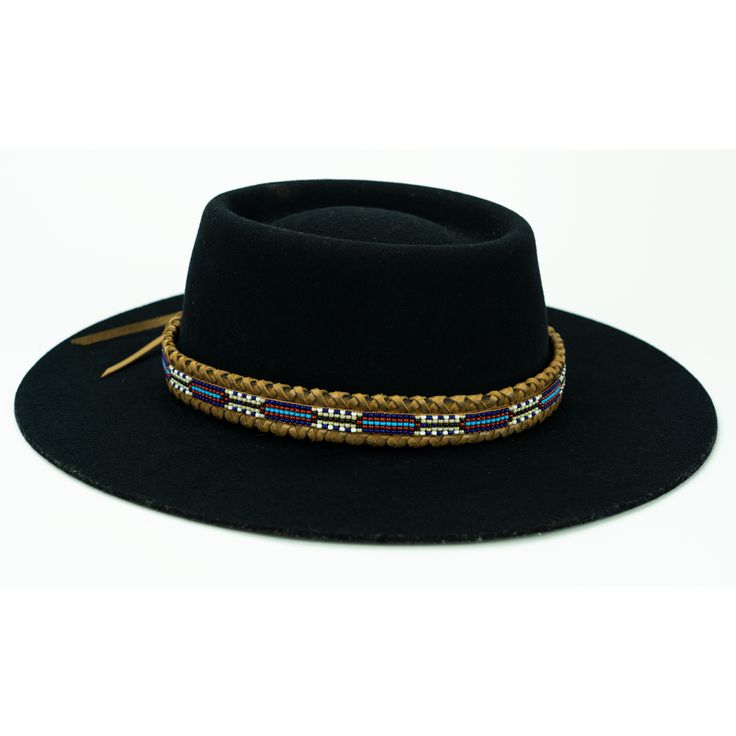 Price includes a Brigitte Sambboho hat & a Rio hatband. Save 10% with this bundle. Select hat size. Hatband is one size fits all. Hatband is removable. Hatband in the bundle is made to order: average delivery time for made to order item is 20 business days. The fanciest hat you will ever wear. Sambboho's Brigitte black hat is a dipped crown boater design with a custom trimmed genuine velvet black band. A structured and stiff short-brimmed boater style. Use to make an impression! Dipped crown Adjustable Wide Brim Top Hat For Country Events, Adjustable Wide Brim Costume Hat For Rodeo, Western Costume Hat With Wide Brim And Adjustable Fit, Adjustable Wide Brim Western Costume Hats, Adjustable Western Costume Hat With Wide Brim, Western Wide Brim Adjustable Costume Hat, Adjustable Wide Brim Felt Hat For Country Events, Adjustable Wide Brim Hats For Country Events, Adjustable Straw Hat With Flat Crown For Country Events