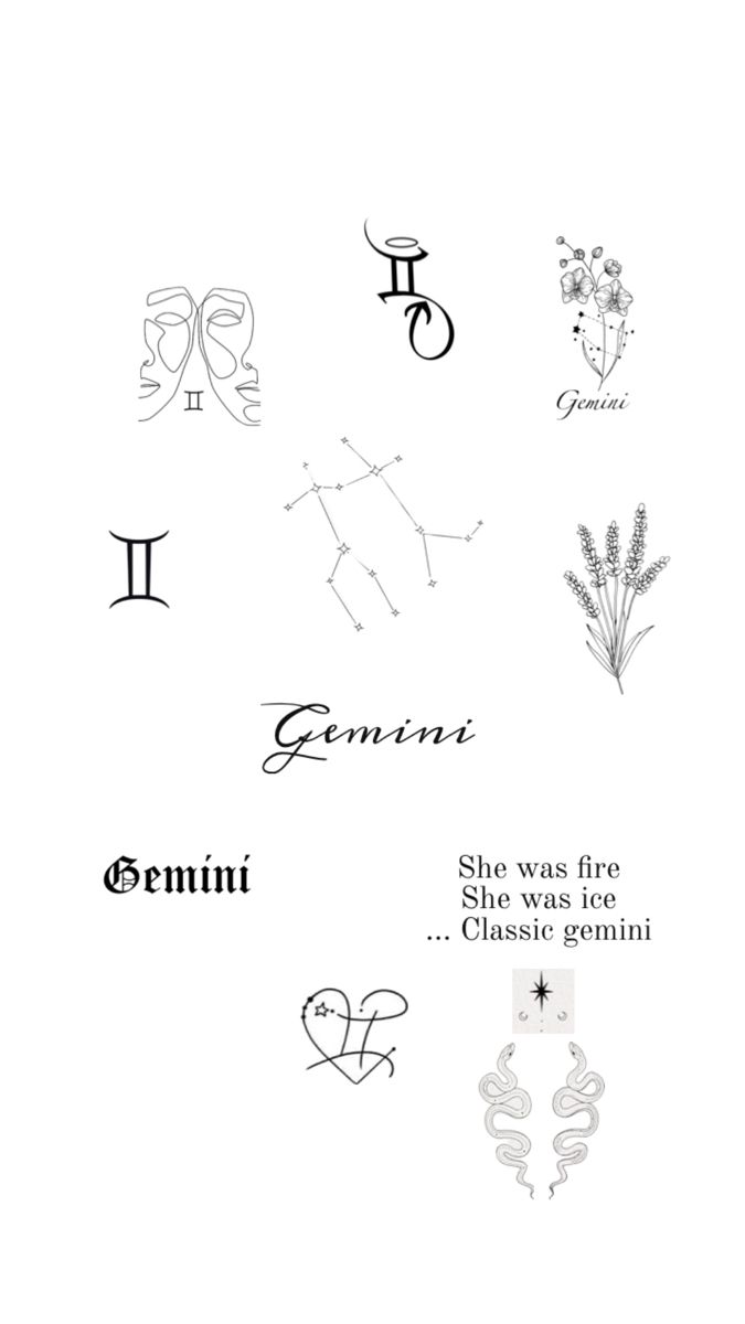 an image of some type of tattoos on the back of a sheet of white paper