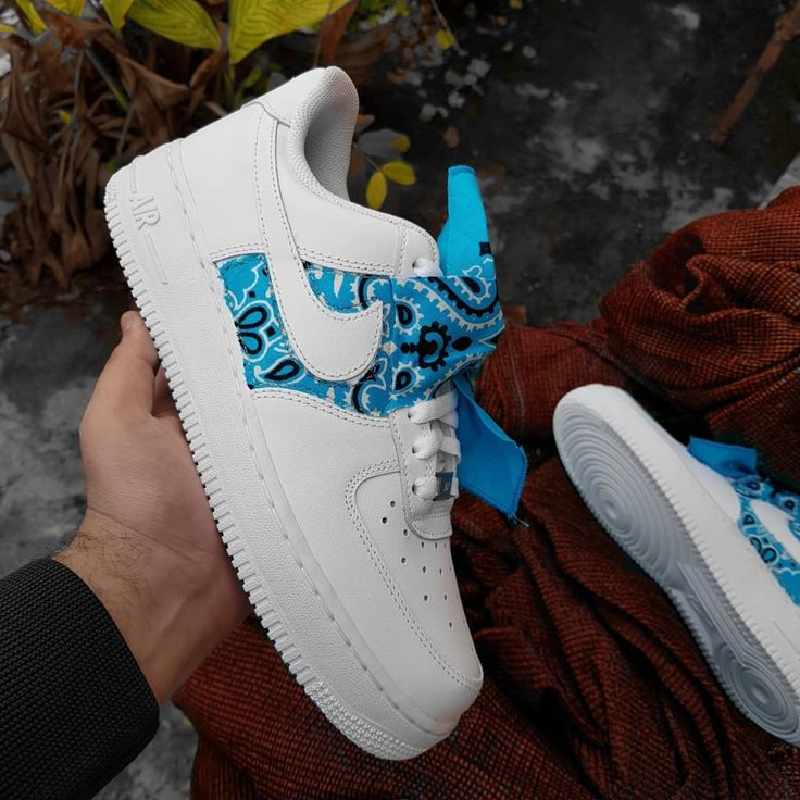 Get ready to step up your sneaker game with our Extra Lace Blue Custom Air Force 1! These one-of-a-kind kicks add a unique touch to any outfit. With extra laces included, you can mix and match for a look that's all your own. Upgrade your style with these playful and customizable shoes. Exactly as shown in the pictures. 📷 Brand New & Authentic. 💯 Hand Painted with attention to detail. 👨‍🎨 Waterproof and Flexible. ❤️ Unisex model. Please refer to the Size Chart. 👟👫 Free Worldwide Shipping. ✈ White Sole Running Shoes With Laces For Streetwear, White Sole Running Shoes For Streetwear, Blue Sneakers With Laces For Streetwear, Streetwear Mid-top Custom Sneakers With Laces, Sporty Nike Air Force 1 With Laces, Custom Lace-up Sneakers With Boost Midsole For Streetwear, White High-top Custom Sneakers With Elastic Laces, Blue Lace-up High-top Sneakers With Elastic Laces, Blue Lace-up High-top Sneakers For Skateboarding