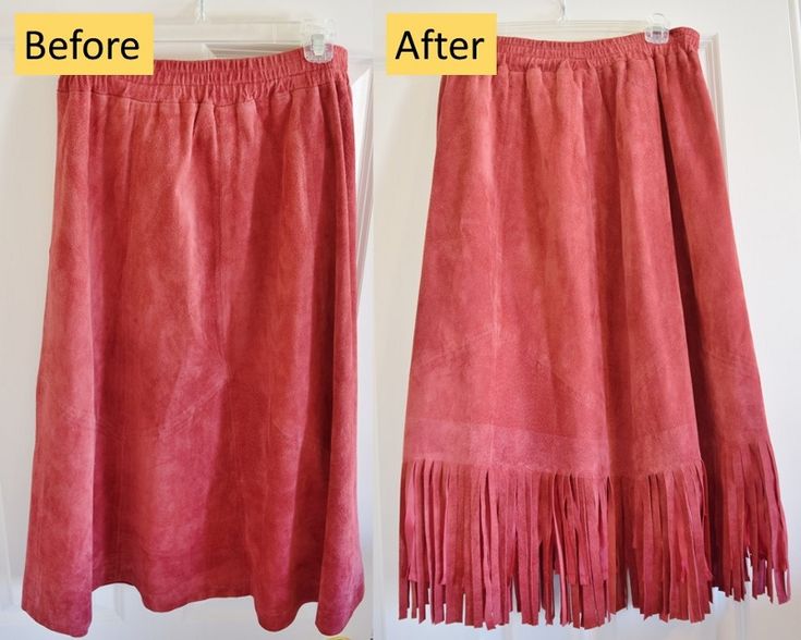 how to make a fringe skirt without going to the store with pictures and text below