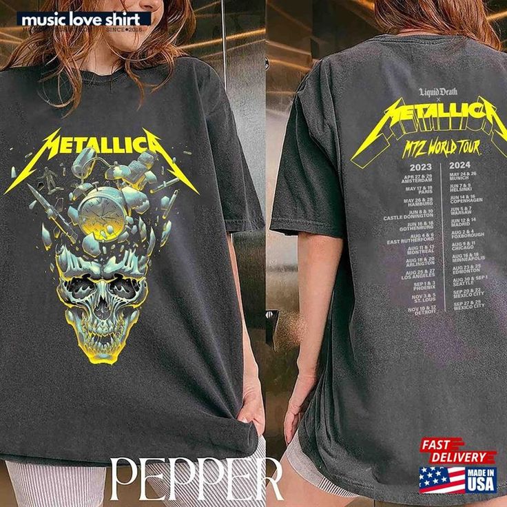 Comfort Colors® Metallica World Tour 2023 Shirt Music Rock Festival Tee Hoodie Classic Check more at https://musicloveshirt.com/product/comfort-colors-metallica-world-tour-2023-shirt-music-rock-festival-tee-hoodie-classic/ Rock Festival, Rock Festivals, Tour Shirt, Love Shirt, World Tour, Comfort Colors, Unisex Sweatshirt, Metallica, Festival