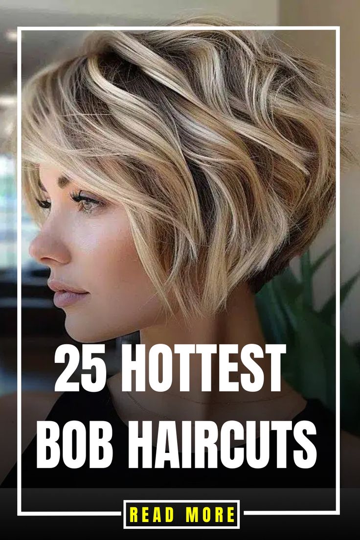 Bob Layered Haircut Short, Haircut Long In Front Short In Back, Mom Haircuts 2024, Chopped Bob Haircut Round Faces, Graduation Bob Haircut, Short Hair Bobs For Women, Tapered Bob Haircut Short, Cropped Bob Haircut, Short Haircut With Layers And Bangs