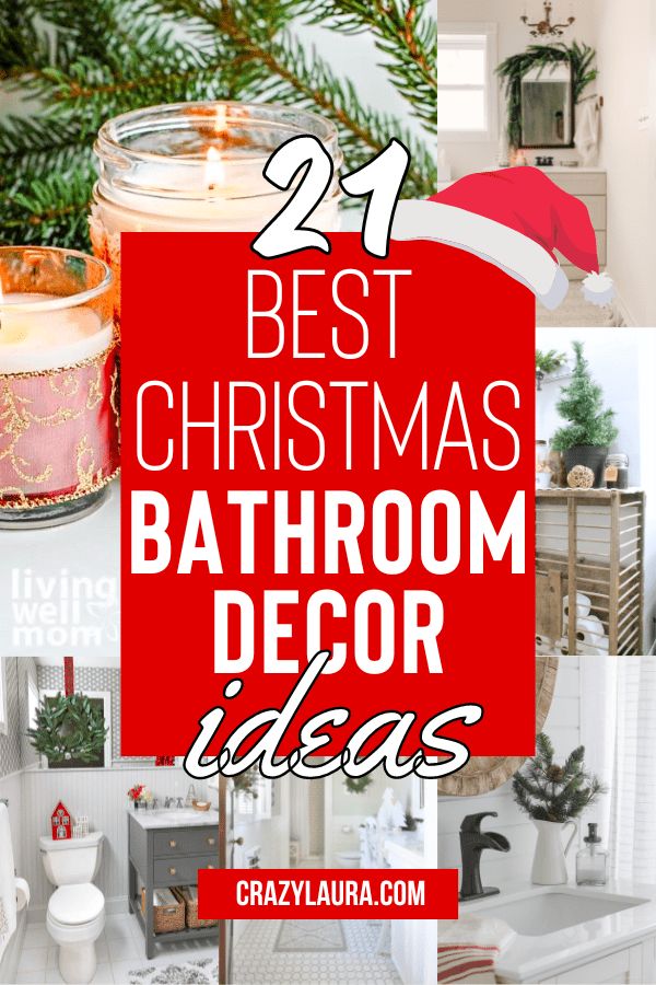 the best christmas bathroom decor ideas