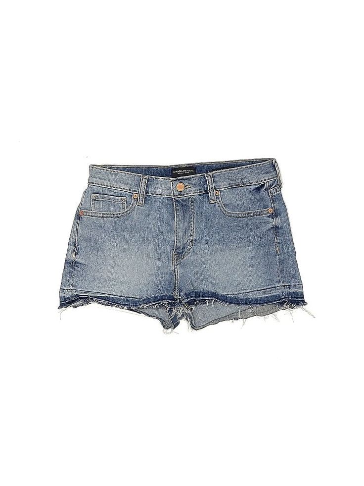 Banana Republic Denim Shorts Size: 27 Bottoms - used. 71% Cotton, 15% Spandex, 14% Polyester | Banana Republic Denim Shorts: Blue Bottoms - Size 27 Mid-rise Jean Shorts With Frayed Hem, Mid-rise Light Wash Jean Shorts, Dark Wash Mid-rise Jean Shorts, Blue Stretch Cutoff Jean Shorts, Stretch Cutoff Jean Shorts In Denim Blue, Light Wash Stretch Cutoff Jean Shorts, Stretch Cutoff Light Wash Jean Shorts, High Rise Stretch Jean Shorts In Medium Wash, Mid-rise Stretch Jean Shorts In Medium Wash