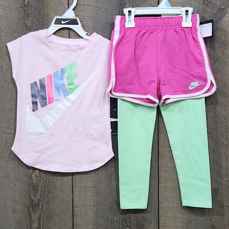 Nwt Bin Pn Toddler Nike Outfits, Nike Girl Outfits, Nike Romper, Nike Sweatsuit, Blue Tracksuit, Nike Set, Jogger Pants Outfit, Nike Tracksuit, Crown And Ivy