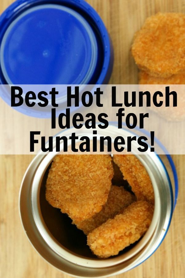 the best hot lunch ideas for funtainers are these fried chicken nuggets