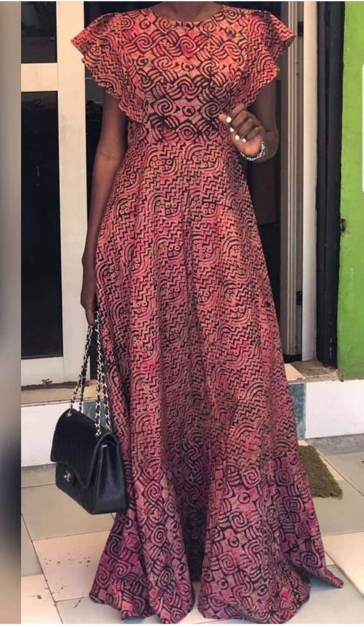 Maxi African Dress, Long African Dresses, African Fashion Skirts, African Dresses Modern, African Wear Dresses, African Maxi Dresses, African Lace Dresses, African Fashion Ankara, African Fashion Modern