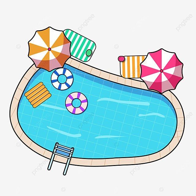 summer outdoor activities swimming pool lifebuoy umbrella illustration Swimming Pool Clipart, Pool Clipart, Pool Graphic, Margaritaville Decor, Pool Illustration, Plastic Swimming Pool, Umbrella Illustration, Swimming Pool Safety, Summer Swimming Pool