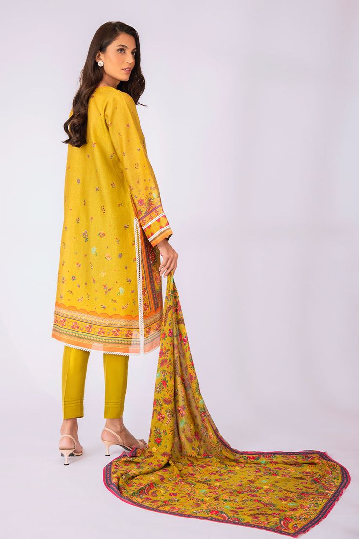 Urwa (B) – Sania Maskatiya International Spring Bollywood Style Slub Silk Kurta, Eid Cotton Silk Traditional Wear With Floral Print, Festive Silk Kurta With Floral Print, Silk Anarkali Kurta With Floral Print, Cotton Silk Kurta With Printed Motifs In Traditional Drape, Designer Silk Kurta With Printed Motifs, Silk Straight Kurta With Printed Motifs, Semi-stitched Silk Palazzo Set With Floral Print, Spring Slub Silk Traditional Wear With Dupatta