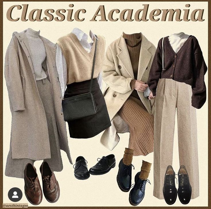 Classic Academia Aesthetic Outfit, Classic Academia Aesthetic, Classic Academia, Dark Academia Outfits, Dark Academia Outfit, Academia Outfits, Academia Style, Dark Academia Fashion, Academia Fashion