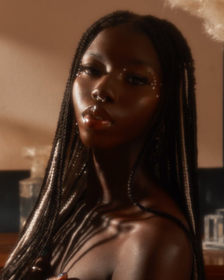 Sarah Lugor, Dorcas Meadowes, Black Siren, Black Femininity, Black Culture, Aesthetic Makeup, African Women, Black Is Beautiful, Black Aesthetic