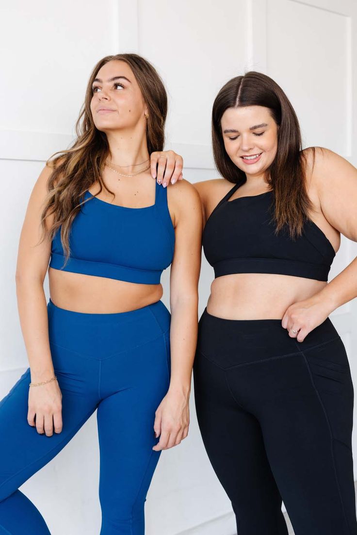 Elevating your activewear ensemble with its sleek design and unmatched support, this sports bra is tailored to provide the ample support and coverage you need for your most intense workouts. Featuring a square neckline for a modern twist and offering more coverage than our other styles, it ensures confidence with every move. The thick bottom band offers high-impact support, keeping you secure and comfortable throughout your most rigorous activities. Pair it with our Icon Legging for a coordinate Athleisure Sports Bra With Built-in Padding And Wide Straps, Gym Activewear With Built-in Bra And Wide Straps, Athleisure Sports Bra With Built-in Padding, Sporty Sports Bra For Pilates With Wide Straps, Athleisure Sports Bra With Medium Support And Wide Straps, Athleisure Compression Sports Bra With Wide Straps, Compression Sports Bra With Wide Straps, Black Activewear For Workout With Wide Straps, Athleisure Sports Bra With Wide Straps