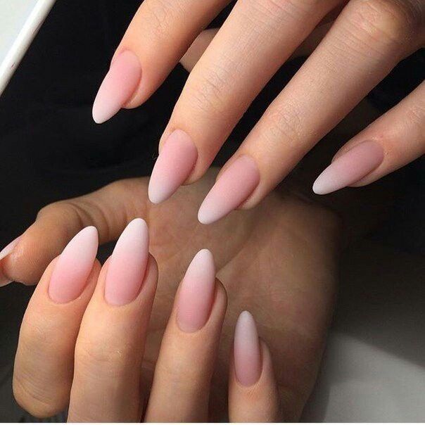 Matte naturals Ombre Nail Art Designs, Matte Nail Art, Minimalist Nail Art, Matte Nails Design, Nail Art Ombre, Ballerina Nails, Gradient Nails, Matte Nails, Gorgeous Nails