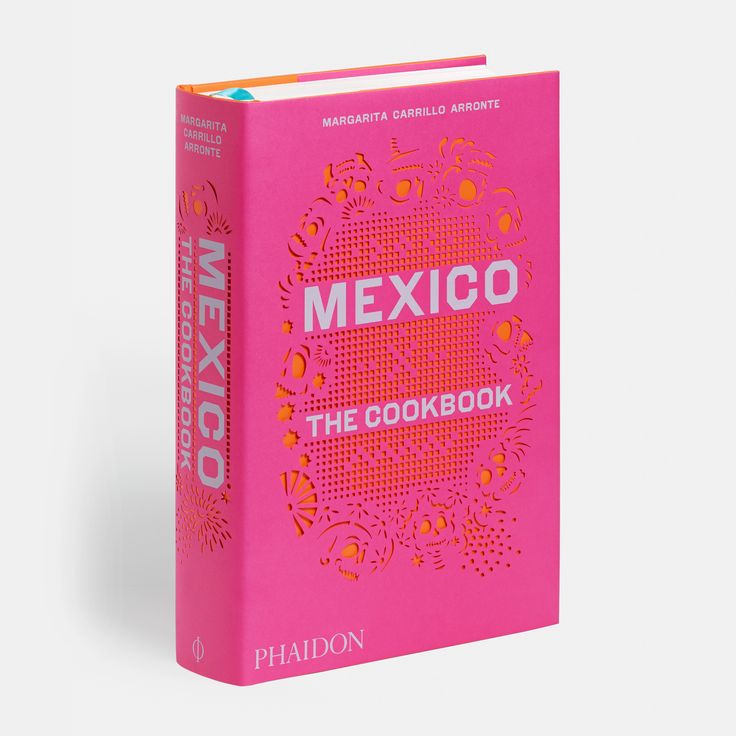 a pink book with the title mexico on it