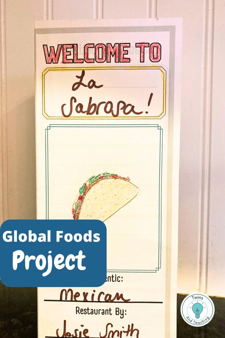 a sign that says, welcome to jahmaa global foods project mexican restaurant by the beach