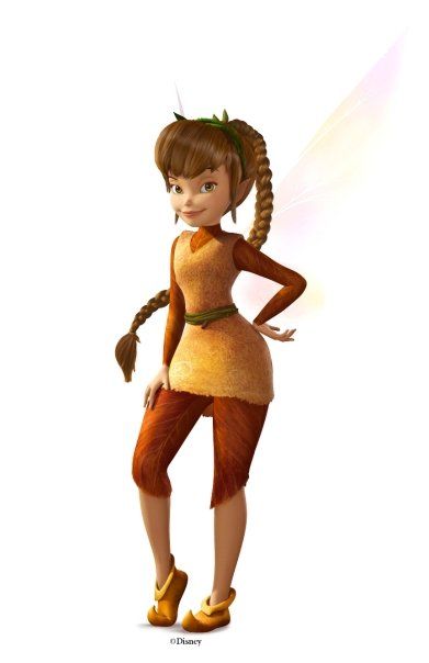 a cartoon character dressed as tinkerbell from the movie tinkerbell, standing with her hands on her hips