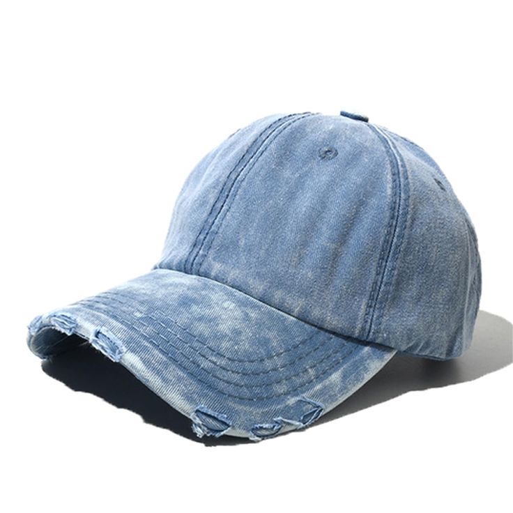 PRICES MAY VARY. 100% Cotton / Soft, Comfortable & Breathable Classic Vintage Distressed Style Pre-curved Visor. 6 Panel Structure. 6 Embroidered Eyelets Built-in Sweatband To Wick Sweat ... Distressed Dad Hat With Curved Brim, Blue Distressed Cotton Baseball Cap, Faded Distressed Casual Baseball Cap, Distressed Cotton Hat In Medium Wash, Casual Distressed Baseball Cap For Outdoor, Vintage Baseball Cap, Denim Cap, Vintage Baseball Caps, Hat For Men