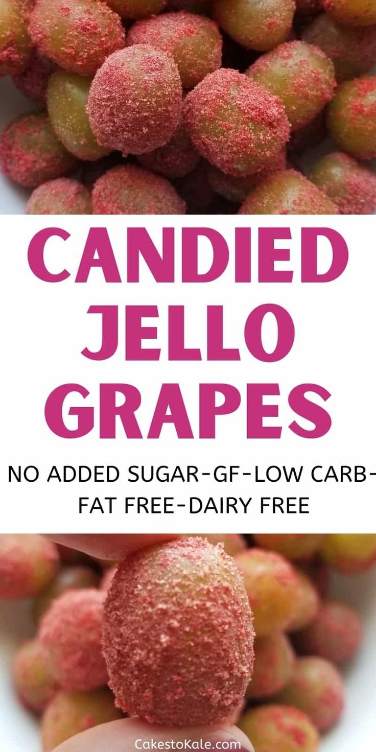 Jello Grapes, Frozen Jello, Candied Grapes Recipe, Cotton Candy Grapes, Sugar Free Jello, Frozen Grapes, Grape Recipes, Keto Friendly Desserts, Jello Recipes