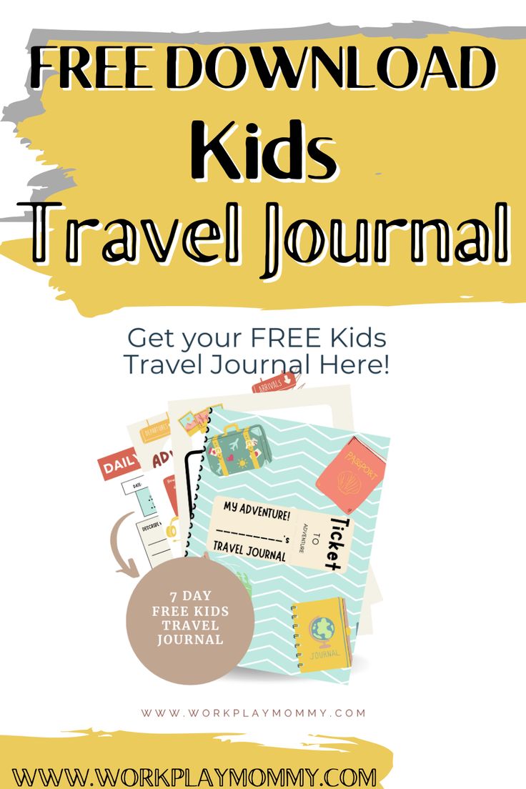 Travel Journal For Kids, Printable Travel Journal, Vacation Journal, Kids Travel Journal, Travel Journal Cover, Camping Journal, Travel Journal Pages, Travel Printables, Planet For Kids