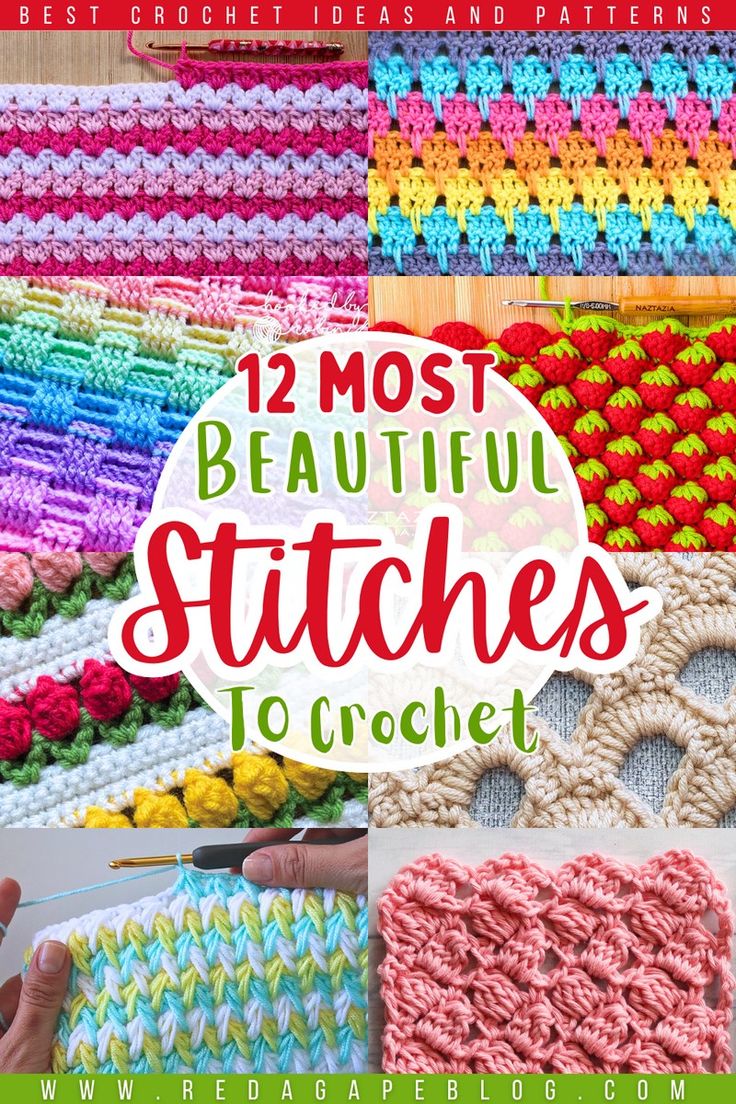 crochet is the best way to learn how to make beautiful stitches in this book