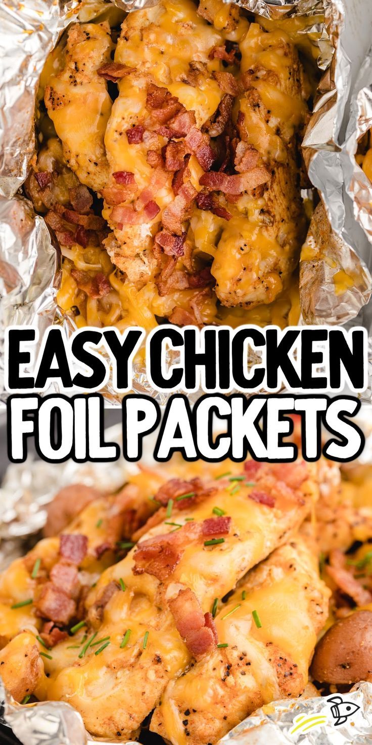 Chicken Foil Packet Chicken Tin Foil Dinners In Oven, Tin Foil Chicken Dinners, Chicken Pouches Foil Packets, Freezer Foil Packets For The Oven, Healthy Oven Meals For Family, Hobo Foil Packs Chicken In Oven, Chicken Packets For The Oven, Chicken Foil Packets For The Oven Simple, Chicken Tin Foil Dinners