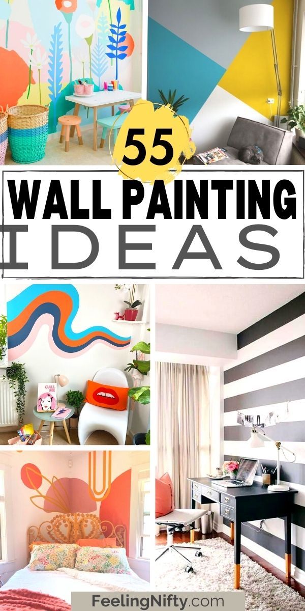 the top five wall painting ideas to try out in your home decorating project,