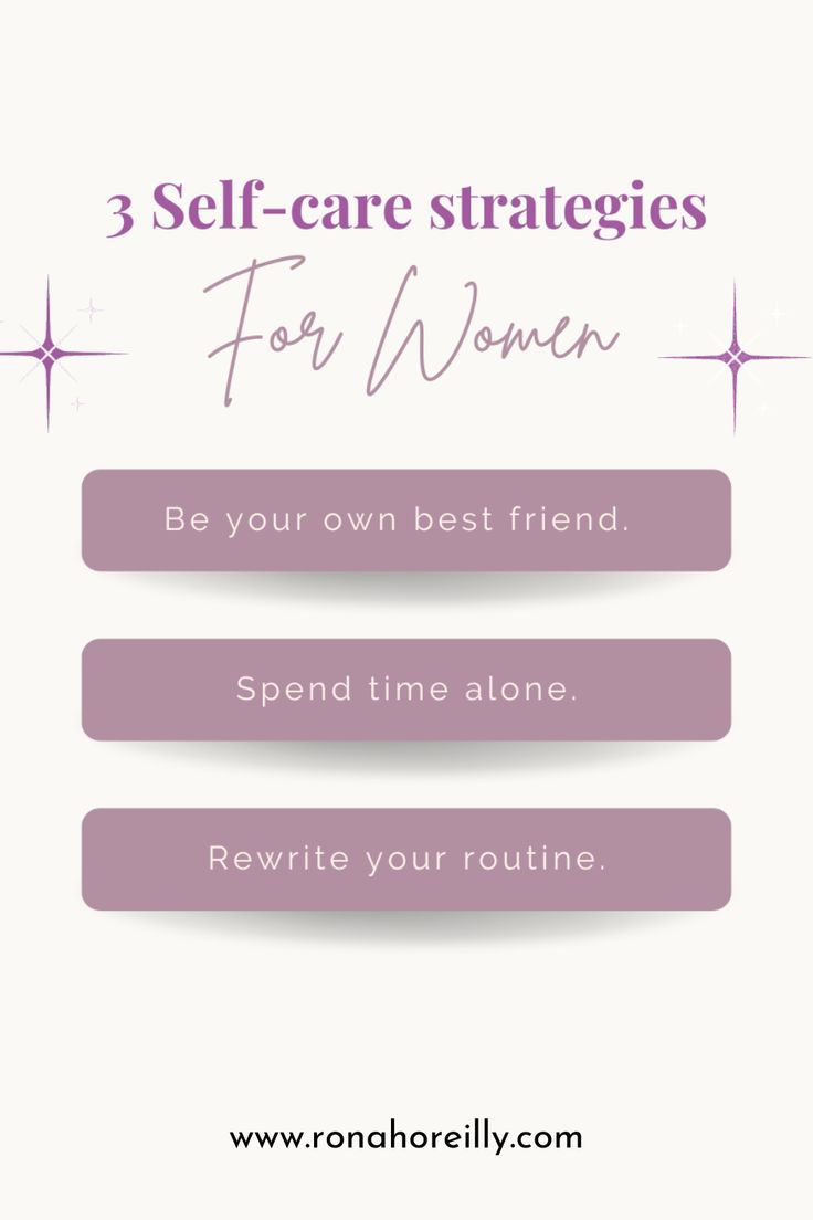 1. Be your own best friend
2. Spend time alone
3. Rewrite your routine

#selfcare #strategies #women #routine #solitude #selflove #empoweryourself #bekindtoyourself Best Friend 2, Be Your Own Best Friend, Spend Time Alone, Your Own Best Friend, Own Best Friend, Time Alone, Friend 2, O Reilly, Care Plans