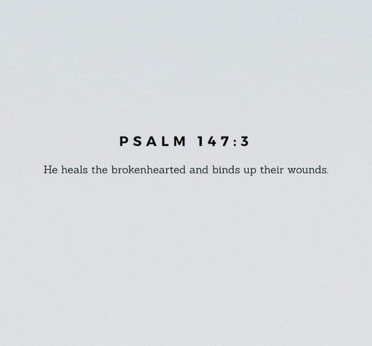 an airplane flying in the sky with a bible verse below it that reads,'he heals the brokenhearted and ends up their wound '