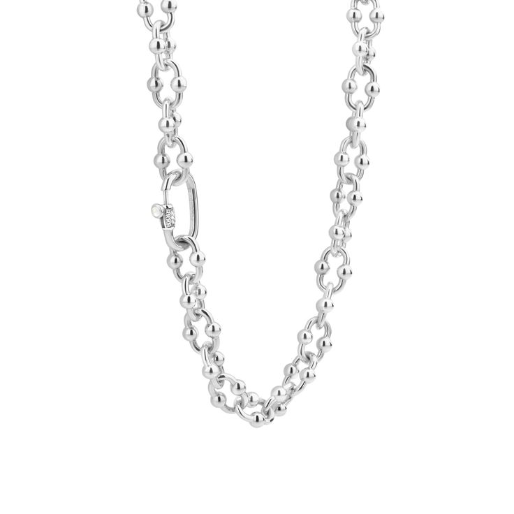 Ti Sento Milano Sterling Silver with rhodium plating. Adjustable from 38-48cm. One year warranty. Modern White Gold Cable Chain Necklaces, Luxury Sterling Silver Necklace With Spring Ring Clasp, Luxury White Gold Chain Necklace With Sterling Silver Clasp, Classic Silver Double Strand Necklace, Classic White Gold Chain Necklace, Modern White Gold Chain Necklace With Sterling Silver Clasp, Everyday White Gold Necklace With Spring Ring Clasp, Modern White Gold Necklace With Lobster Clasp, Formal Sterling Silver Necklace